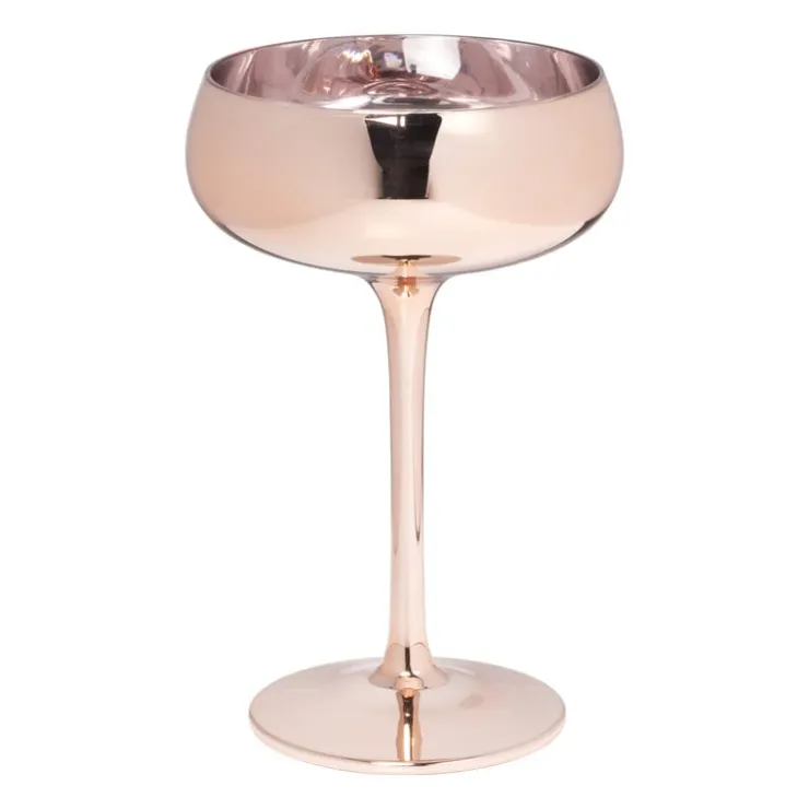 Xenos Champagnecoupe - koper - 220 ml- Champagneglazen|Cocktailglazen
