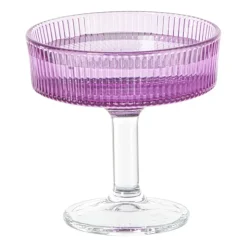 Xenos Champagnecoupe - paars - 150 ml- Champagneglazen