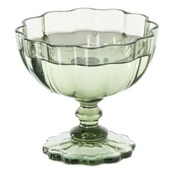 Xenos Champagnecoupe clover - groen - 230 ml- Champagneglazen