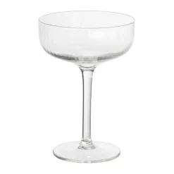 Xenos Champagnecoupe ribbel - glas - 200 ml- Champagneglazen