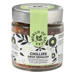 Xenos Chilli grof gemalen - 55 gram- Kruiden En Specerijen