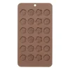 Xenos Chocolade mal - siliconen - bruin- Bakvormen
