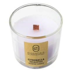 Xenos Citronella kaars in glas - diverse varianten - ø8x7.5 cm- Citronella Kaars|Citronella Kaars