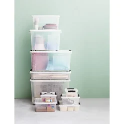 Xenos Clipbox - 14 liter - 38x28.5x18 cm- Opbergboxen