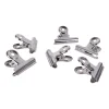 Xenos Clips voor wandrek - grijs - 6 stuks- Wandrekken