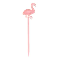 Xenos Cocktailprikkers flamingo - 24 stuks- Wegwerpservies|Keukengerei