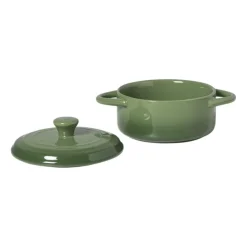 Xenos Cocotte pannetje - groen- Kerst|Ovenschalen