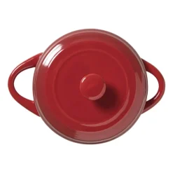 Xenos Cocotte pannetje - rood- Pannen|Ovenschalen