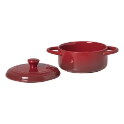 Xenos Cocotte pannetje - rood- Pannen|Ovenschalen