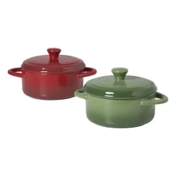 Xenos Cocotte pannetje - rood- Pannen|Ovenschalen