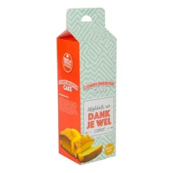Xenos Complimenten cake - Alsjeblieft, een dankjewel - 400 gram- Bakmixen
