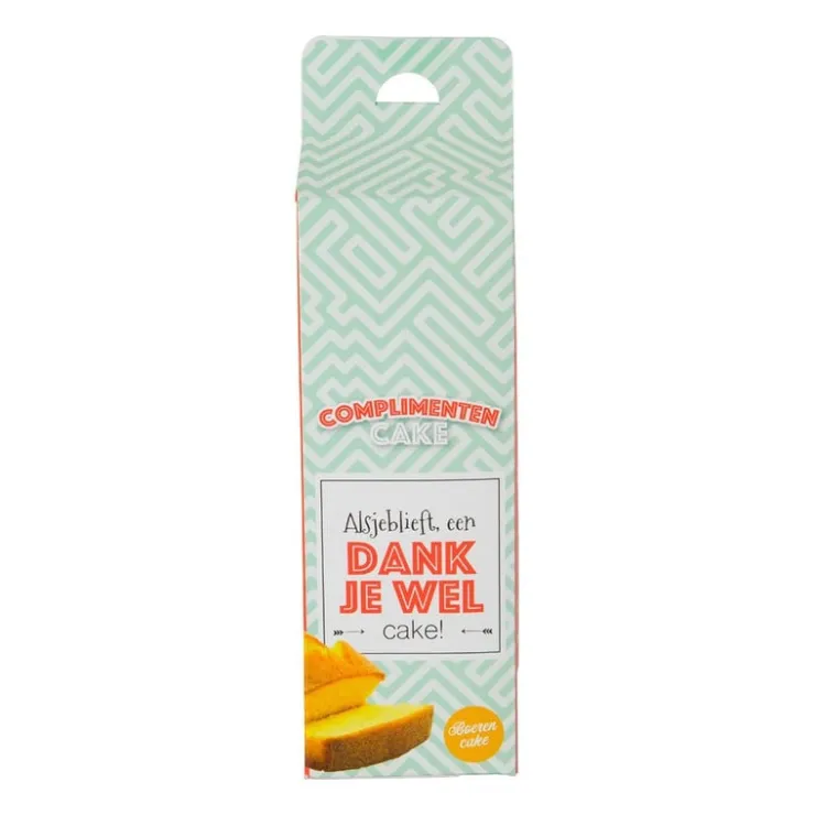 Xenos Complimenten cake - Alsjeblieft, een dankjewel - 400 gram- Bakmixen