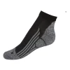 Xenos Coolmax enkelsokken - 35/38 - zwart/grijs - 2 paar- Sportsokken
