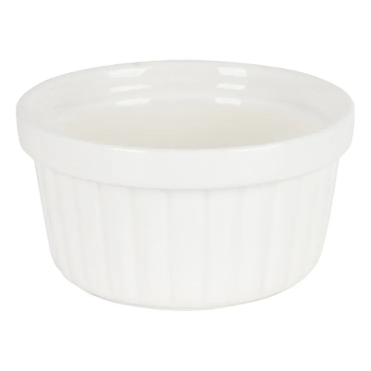 Xenos Crème brûlée schaaltje - ø8x5 cm- Ovenschalen|Schalen