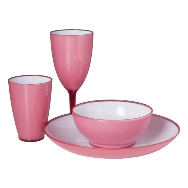 Xenos Cup Miami Ice - roze - 300 ml- Buitenservies|Waterglazen