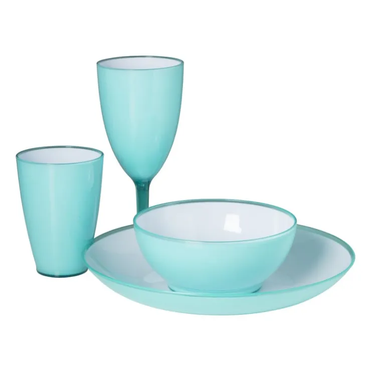 Xenos Cup Miami Ice - blauw - 300 ml- Buitenservies|Waterglazen