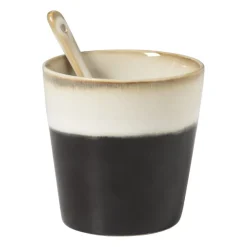 Xenos Cup roots - beige - 230 ml- Kerst|Mokken