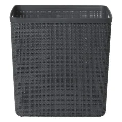 Xenos Curver jute opbergmand cube - 17 liter - grijs- Opbergboxen
