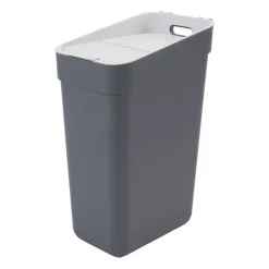 Curver prullenbak ready to collect - donkergrijs/lichtgrijs - 30 liter- Pedaalemmers|Prullenbakken