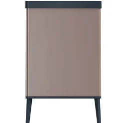 Curver prullenbak Verto - rosékleurig/zwart - 54 liter- Pedaalemmers|Prullenbakken