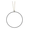Xenos Deco ring metaal - ø35 cm- Kerst Knutselen|Wandhangers