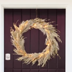 Xenos Deco ring metaal - ø35 cm- Kerst Knutselen|Wandhangers