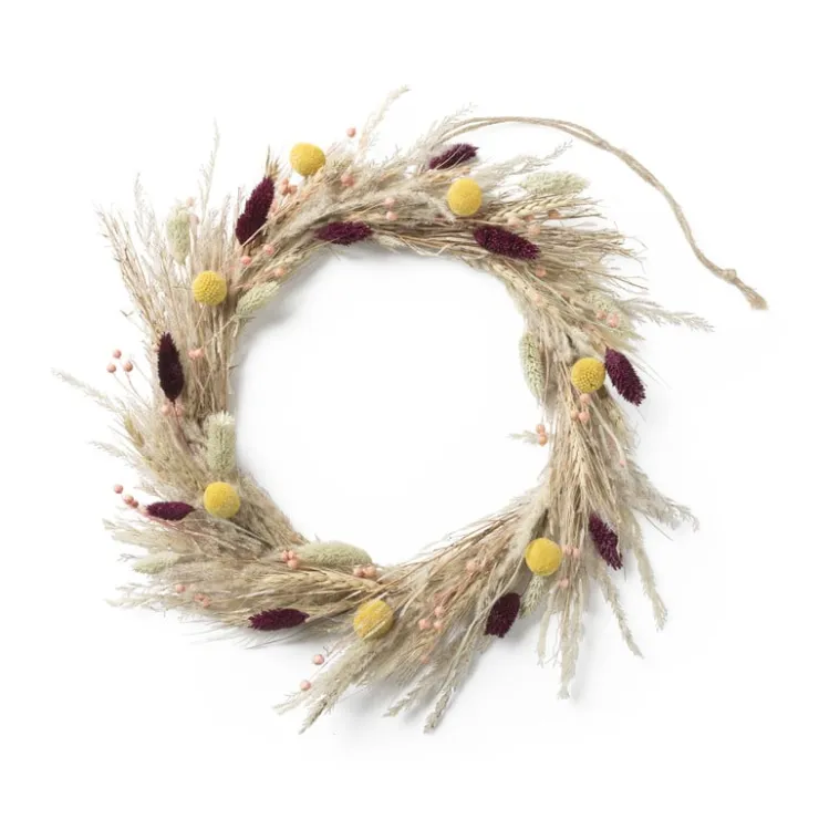 Xenos Deco ring metaal - ø25 cm- Kerst Knutselen|Wandhangers