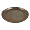 Xenos Decoratieplateau - antiek goud - ⌀25 cm- Kaarsenplateaus