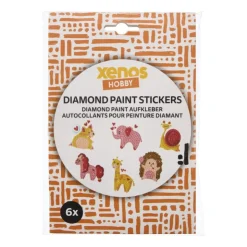 Xenos Diamond painting stickers DIY - set van 6 - diverse varianten- Diamond Paintings