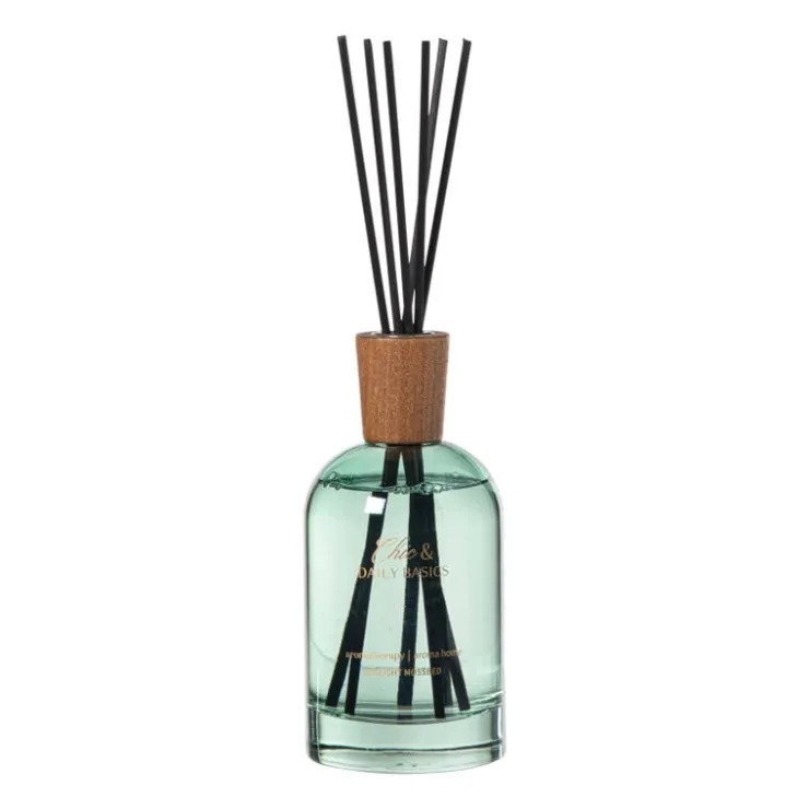 Xenos Diffuser sunlight mossbed - blauw - 500 ml- Geurolie