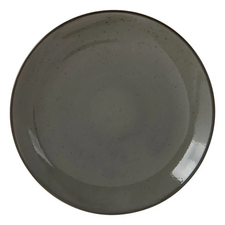 Xenos Dinerbord Emma - groen - ø26.5 cm- Borden