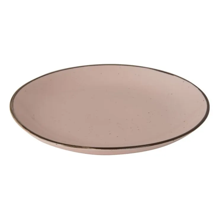 Xenos Dinerbord Emma - roze - ø26.5 cm- Borden