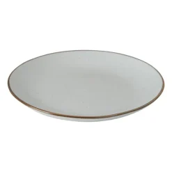 Xenos Dinerbord Emma - wit - ø25 cm- Borden