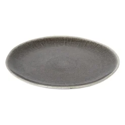 Xenos Dinerbord fuji - bruin - ø27.5x2.4 cm- Borden|Kerstservies
