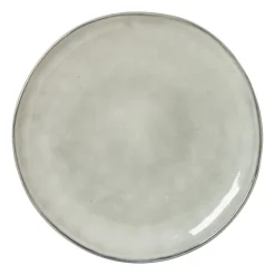 Xenos Dinerbord Toscane - grijs - ø28 cm- Borden