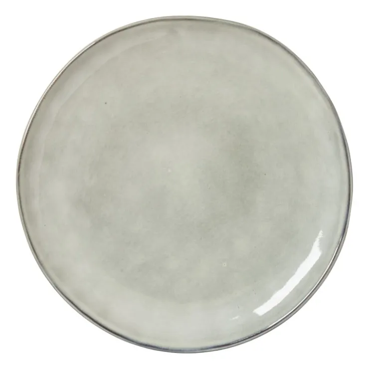 Xenos Dinerbord Toscane - grijs - ø28 cm- Borden