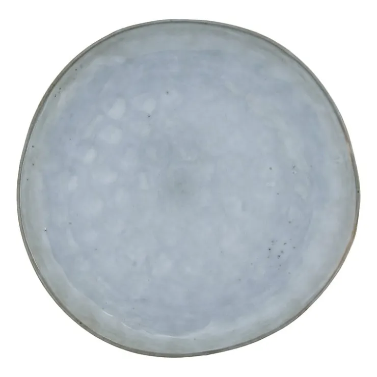 Xenos Dinerbord Toscane - lichtblauw - ø28 cm- Borden