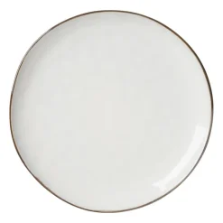 Xenos Dinerbord Toscane - wit - ø28 cm- Borden