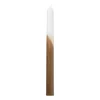 Xenos Dinerkaars dip dye - cognac - ⌀2x25 cm- Dinerkaarsen