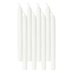 Bolsius Dinerkaarsen box wit - set van 8 - ø2x23 cm- Dinerkaarsen