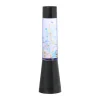 Xenos DIY Lava lamp met balletjes - blauw - ø8.5x33 cm- Kerstcadeaus