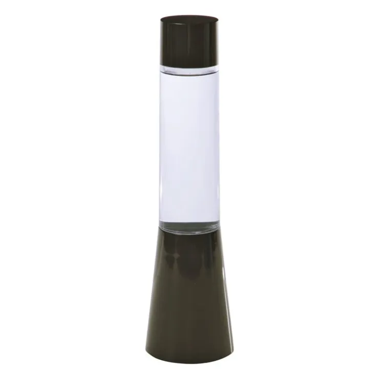 Xenos DIY Lava lamp met balletjes - blauw - ø8.5x33 cm- Kerstcadeaus