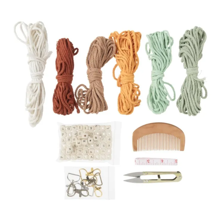 Xenos DIY macrame hangers - set van 6- Knutselpakketten