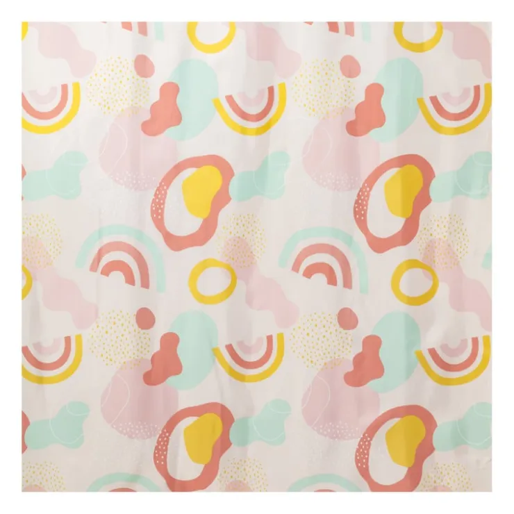 Xenos Douchegordijn regenboog - multikleur - 180x200 cm- Douchegordijnen