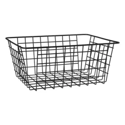 Xenos Draadmand L - ijzer - 28x22x12.5 cm- Manden|Manden