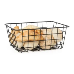 Xenos Draadmand M - ijzer - 24x18x10 cm- Manden|Manden