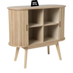 Xenos Dressoir Uppsala - naturel - 80x72x34 cm- Dressoir