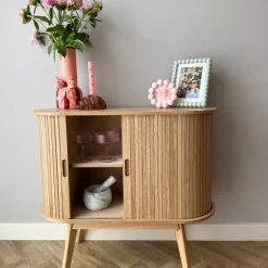 Xenos Dressoir Uppsala - naturel - 80x72x34 cm- Dressoir