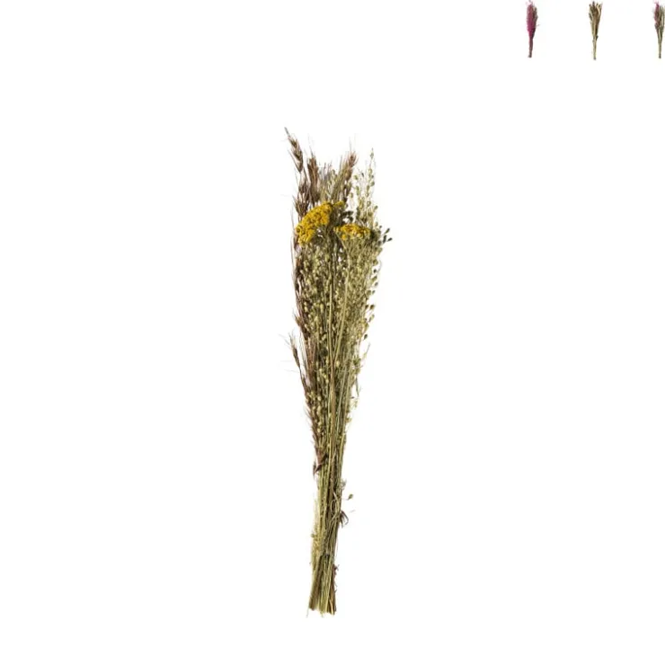 Xenos Droogbloem boeketje - diverse varianten - 50 cm- Kunstbloemen
