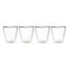 Xenos Dubbelwandige glazen - 350 ml - set van 4- Glazensets